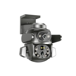 XO CR04 - Camera IP Wi-Fi, 4MP de exterior, NightVision, LED Infrarosu + Alb, Robot, Interfata Multilingva, - Img 3