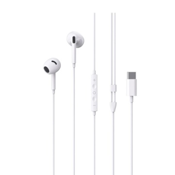 XO EP78 - Casti cu fir, In Ear, Type-C, 1.2m cablu, digital, Alb - Img 3
