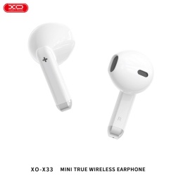 XO X33 – Casti wireless Ear Buds TWS BT 5.3, 250mAh, alb - Img 2