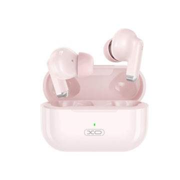 XO X40 - Casti Wireless, Ear Buds, Bluetooth 5.3, 250mAh, Roz - Img 1