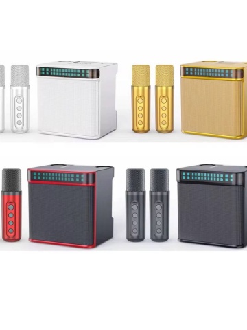 Boxa Bluetooth cu Doua Microfoane Smartix, Slot de Card TF, Mufa USB-A si Aux, Negru - Img 3