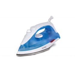 Fier de calcat 1600W Floria ZLN9686, talpa inox, capacitate 180ml, temperatura reglabila, alb/albastru - Img 2