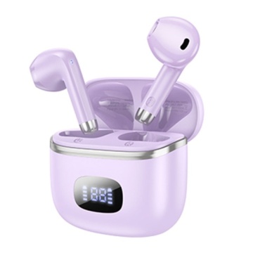 Hoco EQ1 - Casti Wireless, Ear Buds, Bluetooth 5.3, 180h StandBy, 400mAh, Display LED, MusicGuide, Violet - Img 5