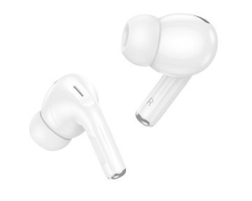 Hoco EW56 Plus - Casti Wireless, Ear Buds, Bluetooth 5.3, 150h StandBy, Baterie 300mAh, ENC Noise, Generoso, Alb - Img 5