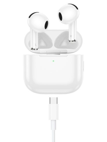 Hoco EW78 - Casti Wireless, Ear Buds, Bluetooth 5.4, 150h, Baterie 300mAh, Alb - Img 6