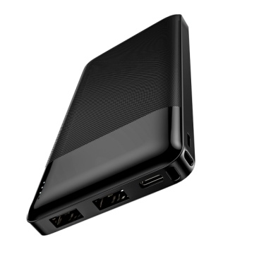 Hoco J72 - Baterie externa 10000mAh, 2xUSB-A, Negru - Img 2
