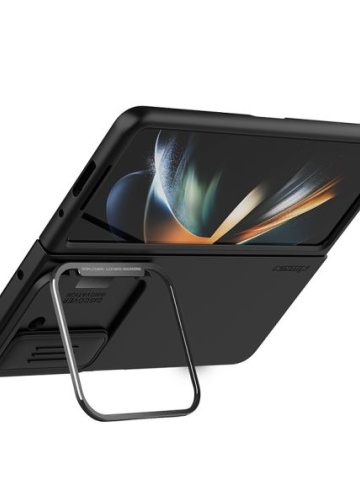 Husa Nillkin, Galaxy Z Fold 5, CamShield Silky, TPU, Negru - Img 4