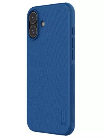 Husa Nillkin, iPhone 16, Frosted Series, PVC, Albastru - Img 2