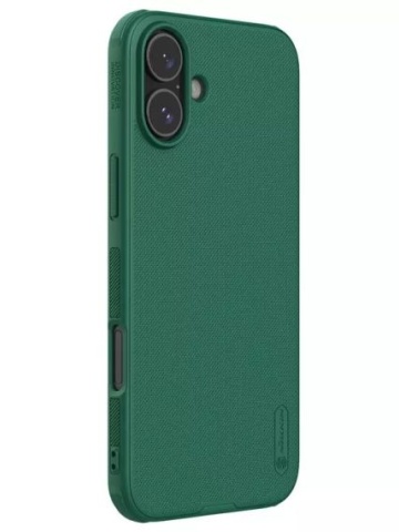 Husa Nillkin, iPhone 16, Frosted Series, PVC, Verde - Img 3