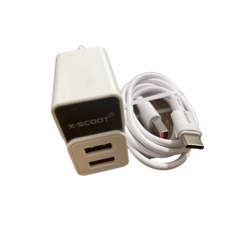 Incarcator USB-A, IOS, 2 Porturi, 5.1A-20W, Compatibil iPhone, Alb - Img 3
