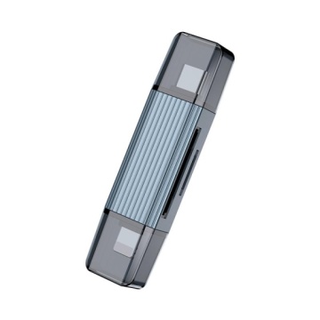 Kaku KSC-1412 - Cititor Card, OTG Transfer, Lightning la USB-C, 2 in 1, 5GB/s, Albastru - Img 3