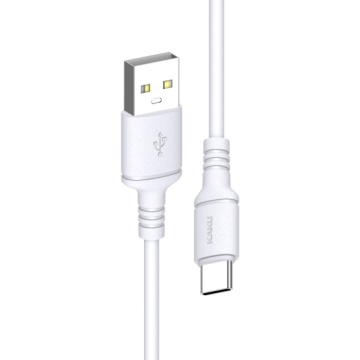 Kaku KSC-419 - Cablu Date si Incarcare, USB-A-A la USB-C, 18W, 2.4A, 1m, Alb - Img 2
