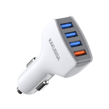 Kaku KSC-484 - Incarcator Auto, 20W, 4xUSB-A, QC 3.0, Alb - Img 2