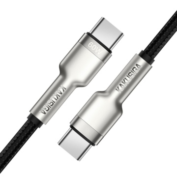 Kaku KSC-685 - Cablu Date si Incarcare, Type-C, PD60W, QC3.0, 1.2m, Negru - Img 2