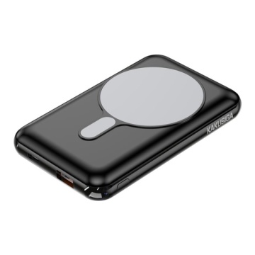 Kaku KSC-709 - Baterie externa 10000mAh cu MagSafe, 1xUSB-C PD, 20W, Wireless Magnet, , Negru - Img 3