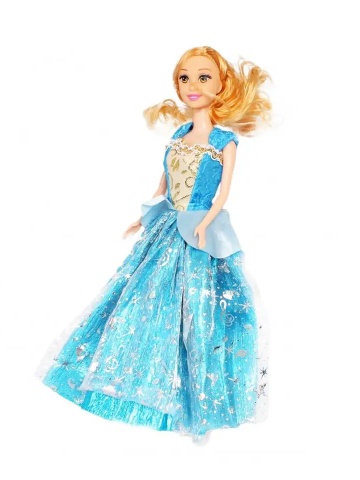 Ludini 247A - Papusa Barbie + Caleasca + Cal Zimbo FANTASY CARRIAGE, Set Premium, Sunete, Necesita baterii, Voluminos 33x17x60CM, 3+ Multicolor - Img 3