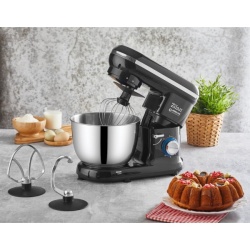 Mixer cu bol inox 1000W, Zilan ZLN1215, 4.5L, 8 viteze + Puls, negru - Img 5