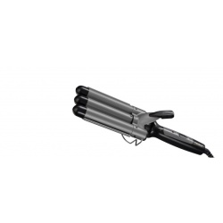 Ondulator par Floria ZLN9419, 3 cilindri ceramici 25mm, 98W, 200°C, negru - Img 2