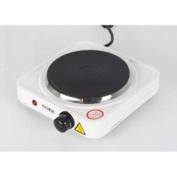 Plita electrica 1500W, Floria ZLN2829, 1 ochi fonta, termostat reglabil, protectie supraincalzire, alba - Img 5