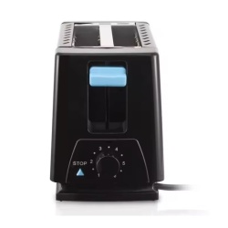 Raf R263 – Prajitor de paine 650W, 6 trepte prajire, 2 felii, compact, negru - Img 2