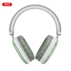 XO BE45 – Casti wireless On Ear BT 5.3, 400mAh, comenzi tactile, Ambient Light, verde - Img 1