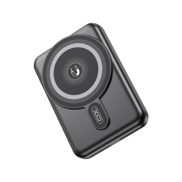 XO PR264 - Baterie externa 10000mAh, Wireless 15W, MagSafe + Type-C PD20W, FastCharge, Power LED, , Negru - Img 2