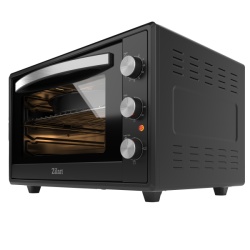Zilan ZLN2433 – Cuptor electric 65L, 2000W, termostat reglabil, timer 90 min, geam dublu, 3 trepte putere, negru - Img 2