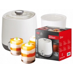 Aparat pentru facut iaurt Zilan ZLN6098, 1L, 20W, Indicator luminos, Alb - Img 3