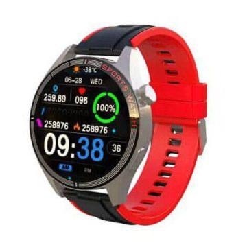 Ceas Smartwatch Sport, Incarcare Wireless, Moduri multiple, Termometru, Monitorizare somn, Negru-Orange - Img 4
