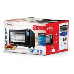 Cuptor electric 28L, Zilan ZLN1031 DARAN2, 1600W, temperatura reglabila, timer 60 min, ventilatie, negru - Img 6