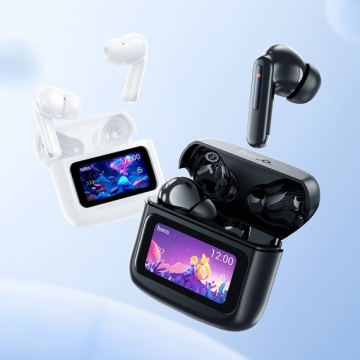Hoco EQ14 - Casti Wireless, Ear Buds, Bluetooth 5.4, 500mAh, Multi Touch, Alb - Img 4