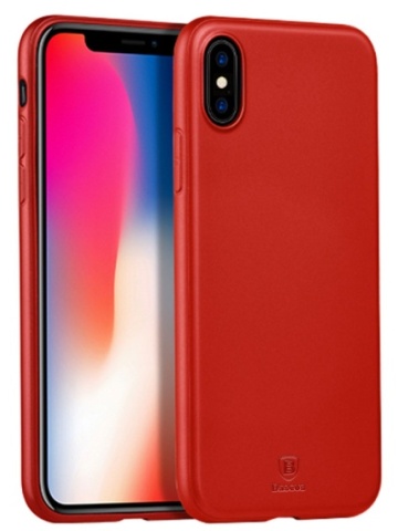 Husa Baseus - Huawei P Smart Plus, UltraSlim, Rosu - Img 1