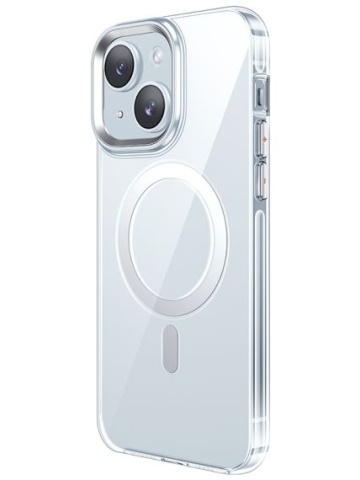 Husa Hoco AS3 - iPhone 15 Plus - MagSafe, Antidrop, Transparent - Img 3