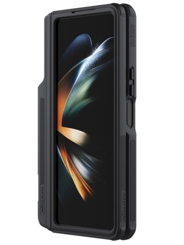 Husa Nillkin, Galaxy Z Fold 4, Frosted Series, PVC, Negru - Img 3