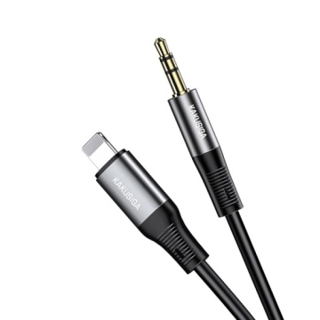 Kaku KSC-891 - Cablu Audio, Lightning la Jack 3.5mm (M) - 1m, Negru - Img 5