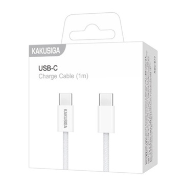 Kaku KSC-977 - Cablu Date si Incarcare, Type-C, PD60W, QC3.0, 1m, Alb - Img 1