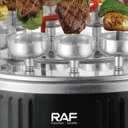 Raf R8628 – Gratar electric 1500W, 11 tepuse, infrarosu, negru - Img 2
