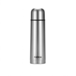 Termos FLORIA, 750ml, inox, pereti triplii, mentine 24h rece / 18h cald, ZLN0729, argintiu - Img 1