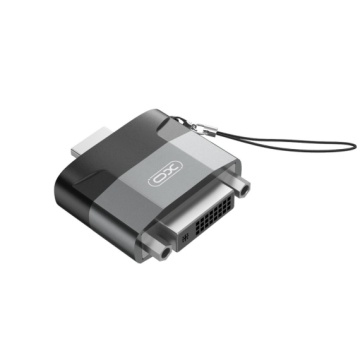 XO GB013 - Adaptor Audio si Video, HDMI la DVI, 1080p, Gri - Img 3