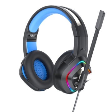 XO GE-08 - Casti cu Fir, Over Ear, 3.5mm, 1.2m cablu, Gaming, USB, Negru - Img 3
