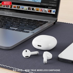 XO X33 – Casti wireless Ear Buds TWS BT 5.3, 250mAh, alb - Img 4
