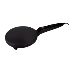 Aparat pentru facut clatite 700W, Floria ZLN7910, diametru plita 20cm, control automat temperatura, negru - Img 1