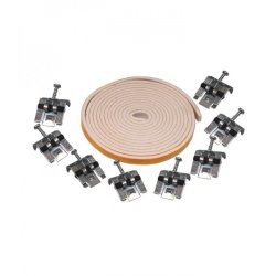 Chiuveta inox 304 cuva stanga Z-INOX, 44x77cm, picurator, anticalcar, preaplin, ZLN9188ST, argintiu - Img 3