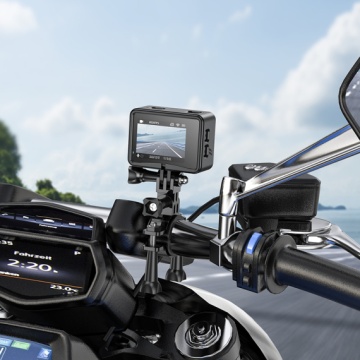 Hoco DV101 - Camera Video, Action/Sport, cu ecran Dual LCD, UHD 4K/30fps, HDMI, Negru - Img 7