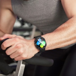 Hoco Y29 – Ceas SmartWatch Sport, BT 5.3, Apel, GPS, Negru - Img 2