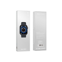 Hoco Y5 Pro – Smartwatch 1.85" TFT, chipset Realtek 8762DT, Dual BT, IP68, black - Img 2