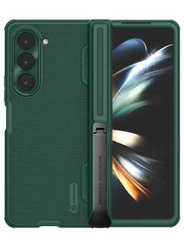 Husa Nillkin, Galaxy Z Fold 5, Frosted Series, PVC, Verde - Img 1