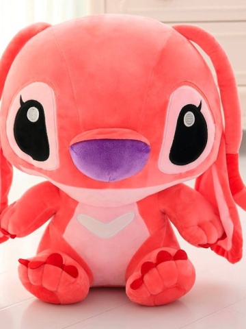 Jucarie din plus Stitch 2XL 65 CM, Personaj din Lilo & Stitch, Roz inchis - Img 2