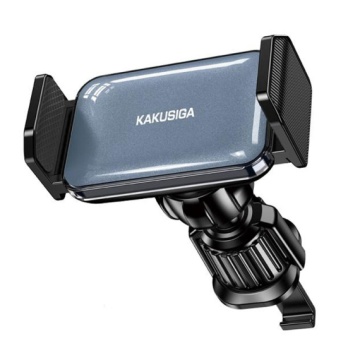 Kaku KSC-1495 - Suport Auto, montaj Ventilatie, cleme laterale, 360°, AutoGravity, PullClip, Gri - Img 2