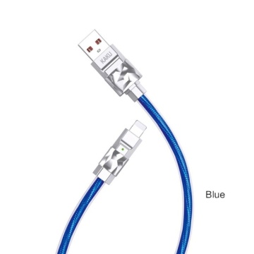 Kaku KSC-956 - Cablu Date si Incarcare, USB la Type-C, 65W, 1m, Albastru - Img 3